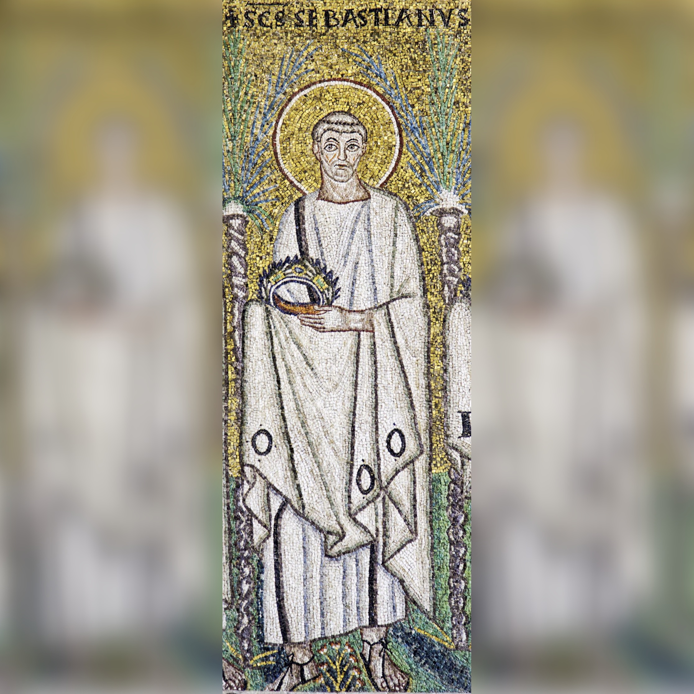 St. Sebastianus, Basilica di Sant' Apollinare Nuovo, Ravenna