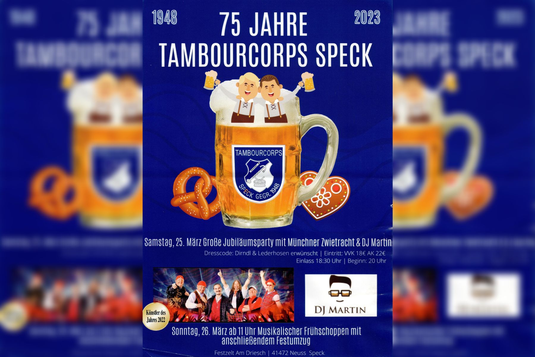 Flyer 75 Jahre TC Speck