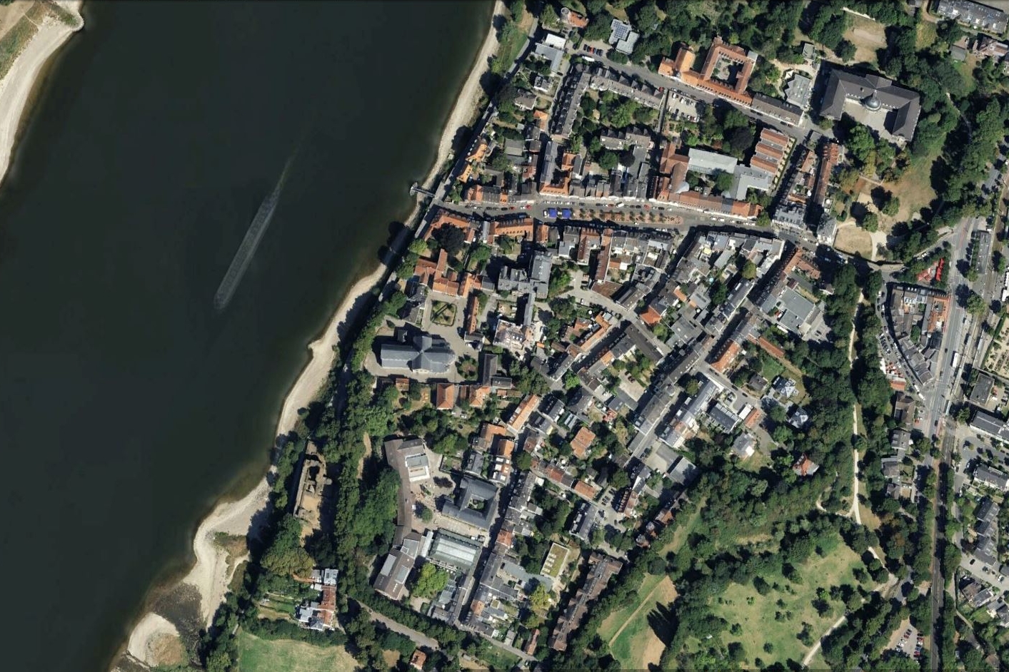 Luftbild Kaiserswerth