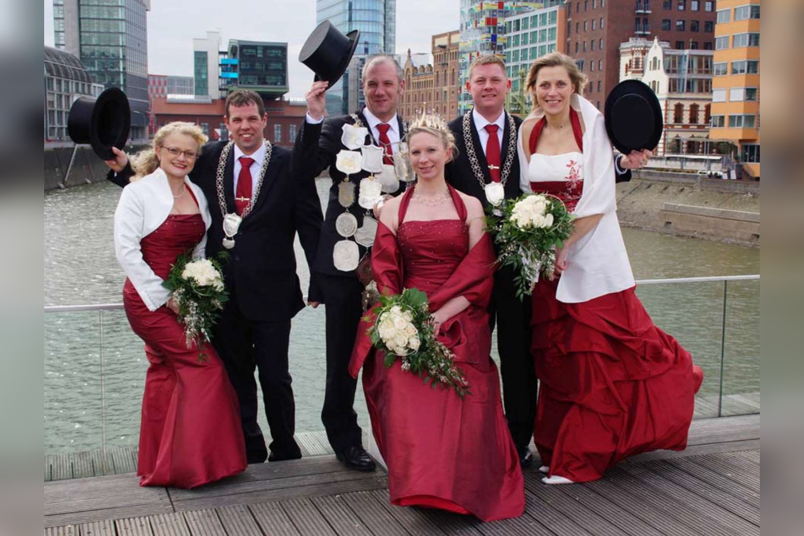 Regimentsk&ouml;nig Stefan Kreuels mit Nadine 2012