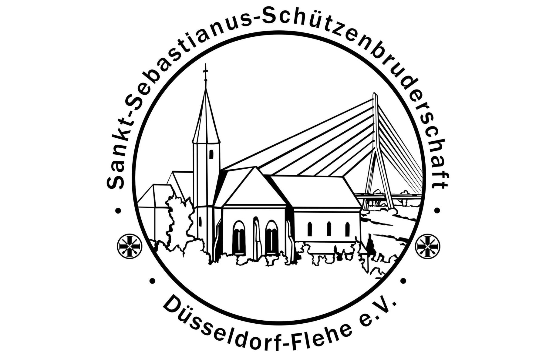 Logo der St. Sebastianus-Bruderschaft Flehe